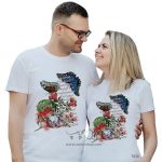 ست دو نفره تیشرت شب یلدا طرح T028