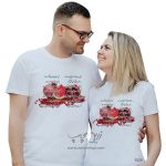 ست دو نفره تیشرت شب یلدا طرح T029