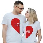 ست دو نفره تیشرت ولنتاین طرح T037