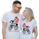 ست دو نفره تیشرت ولنتاین طرح T044