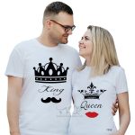 ست دو نفره تیشرت King&Queen طرح T058