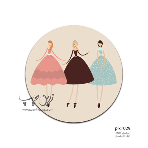 پیکسل MDF طرح pixT029