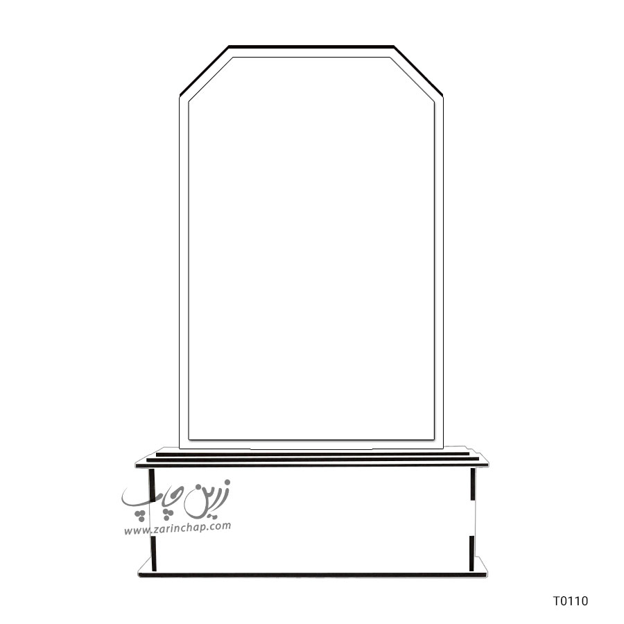 چاپ بر روی تندیس مدل T0110