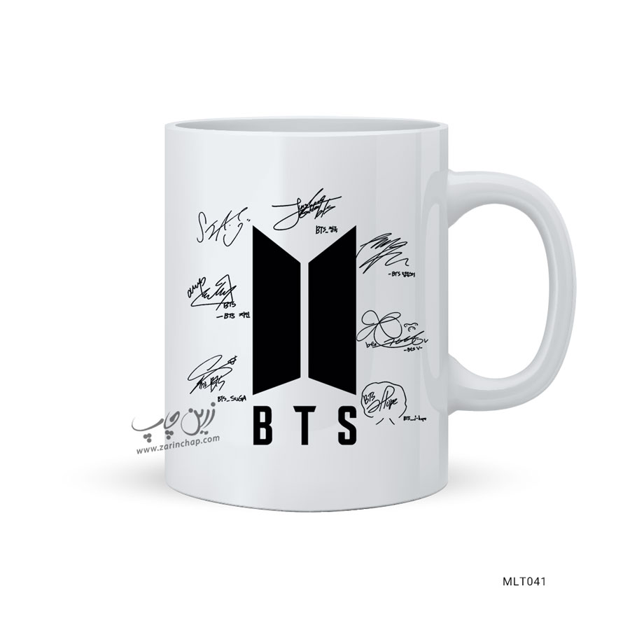 لیوان BTS طرح MLT041
