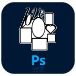 فایل PSD لایه باز قاب عکس GH110