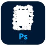 فایل PSD لایه باز قاب عکس GH112
