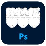 فایل PSD لایه باز جاکلیدی دیواری JK102