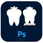 فایل PSD لایه باز قاب عکس و استند دندونی مدل 003