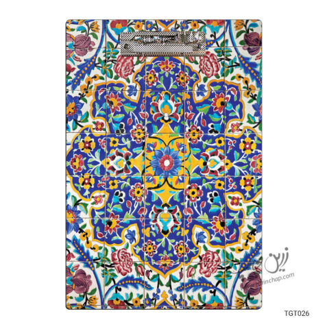 تخته شاسی گیرهدار طرح کاشی کاری TGT026