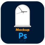 فایل موکاپ ساعت رومیزی مدل S136