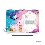 ساعت رومیزی طرح جشن الفبا S112DT003