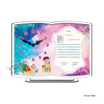 ساعت رومیزی طرح جشن الفبا S112DT003
