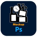 فایل موکاپ قاب ساعت GH111