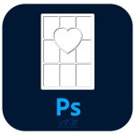 فایل PSD لایه باز قاب عکس GH136