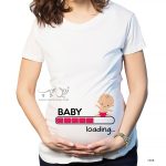 تیشرت طرح بارداری مدل T268