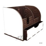 چاپ بر روی استند لوازم اداری رومیزی مدل SE103