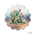 ست زیر لیوانی همراه با پایه طرح CO03T003