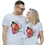 ست دو نفره تیشرت شب یلدا طرح T396