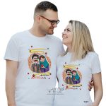 ست دو نفره تیشرت شب یلدا طرح T397