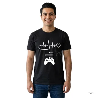 تیشرت Game طرح T437