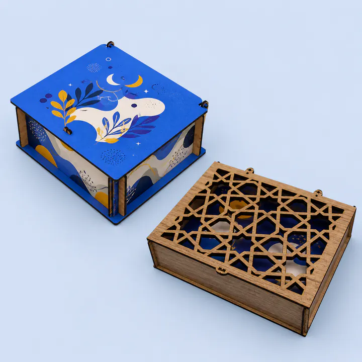 محصولات طرح آماده جعبه جواهر و کادویی